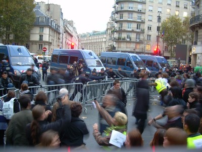 Foto sciopero manifestazione Parigi