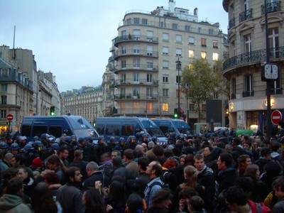 Foto sciopero manifestazione Parigi